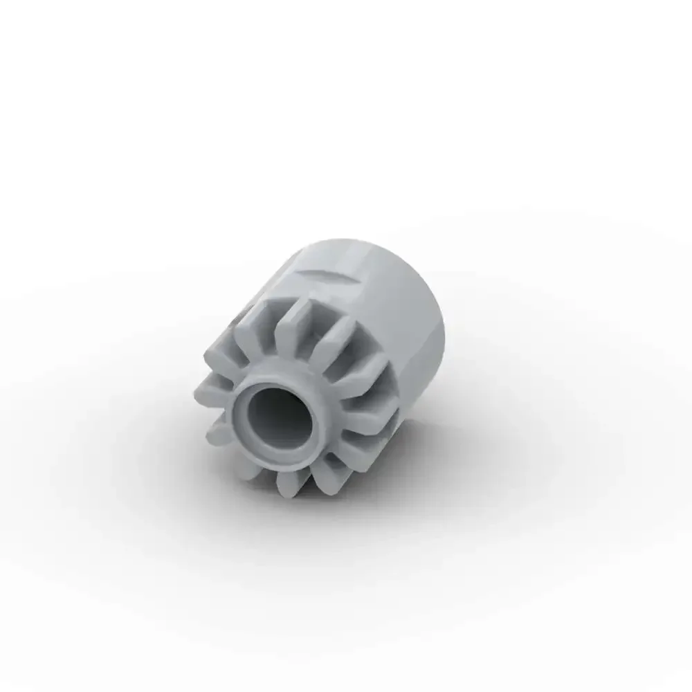 MOC 10PCS Part Bricks 3590 Gear 12 Tooth With Clutch Building Blocks Set High-Tech Wheel Particle DIY Toy Children Birthday Gift