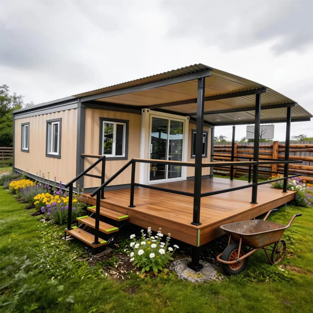 30ft Convenient Expandable Container House Foldable Customized With Kitchen Bathroom Fireproof Windproof Anti‑Seismic Structure