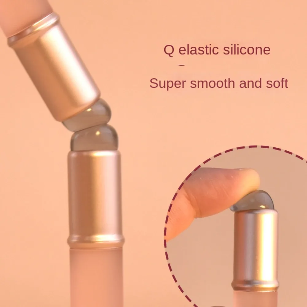 ترقية فرش مكياج الشفاه وخافي العيوب من السيليكون ، فرشاة وردية لبلسم الشفاه ، عصا ملمع الشفاه ، فرشاة متعددة الوظائف