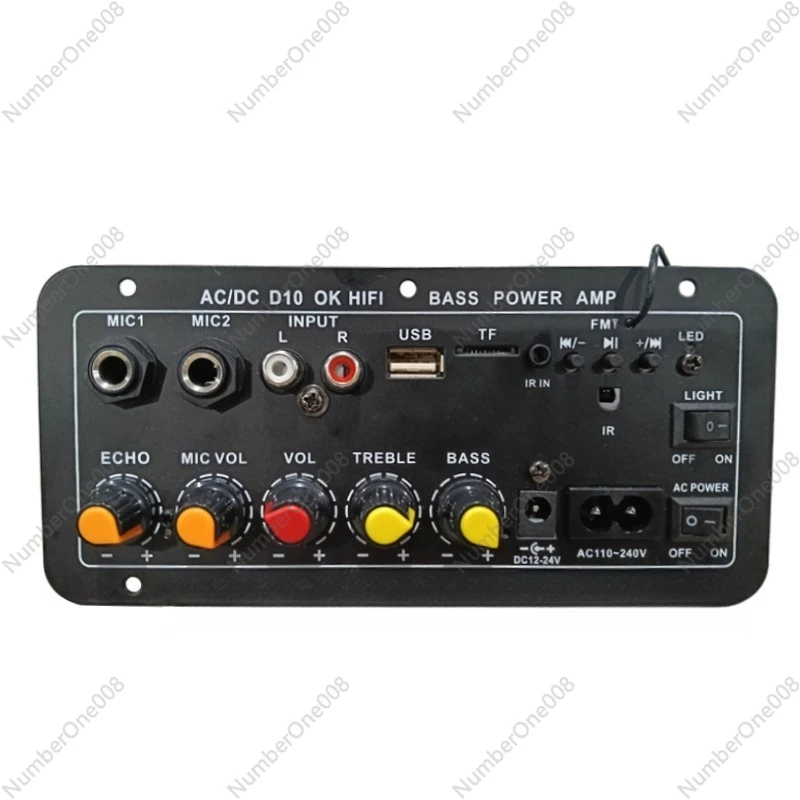 

30-120 Вт усилитель мощности Bluetooth класса D, 4 Ом, FM-радиоусилитель мощности, USB/TF/SD, многоканальный мини-усилитель мощности басов