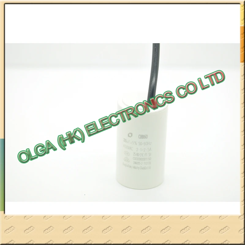 CBB60 motor starting capacitor 450 vac 35 uf washing machine capacity      .