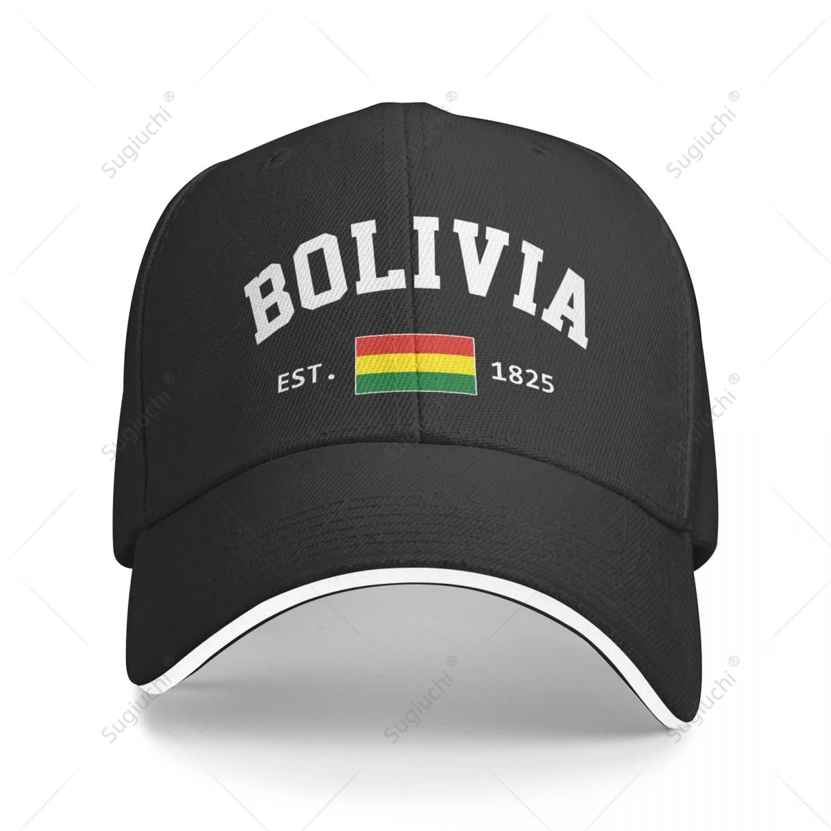 

Baseball Cap Bolivia EST.1825 Independence Day Men Women Unisex Hip Hop Sandwich Caps Snapback Golf Hat Fishing