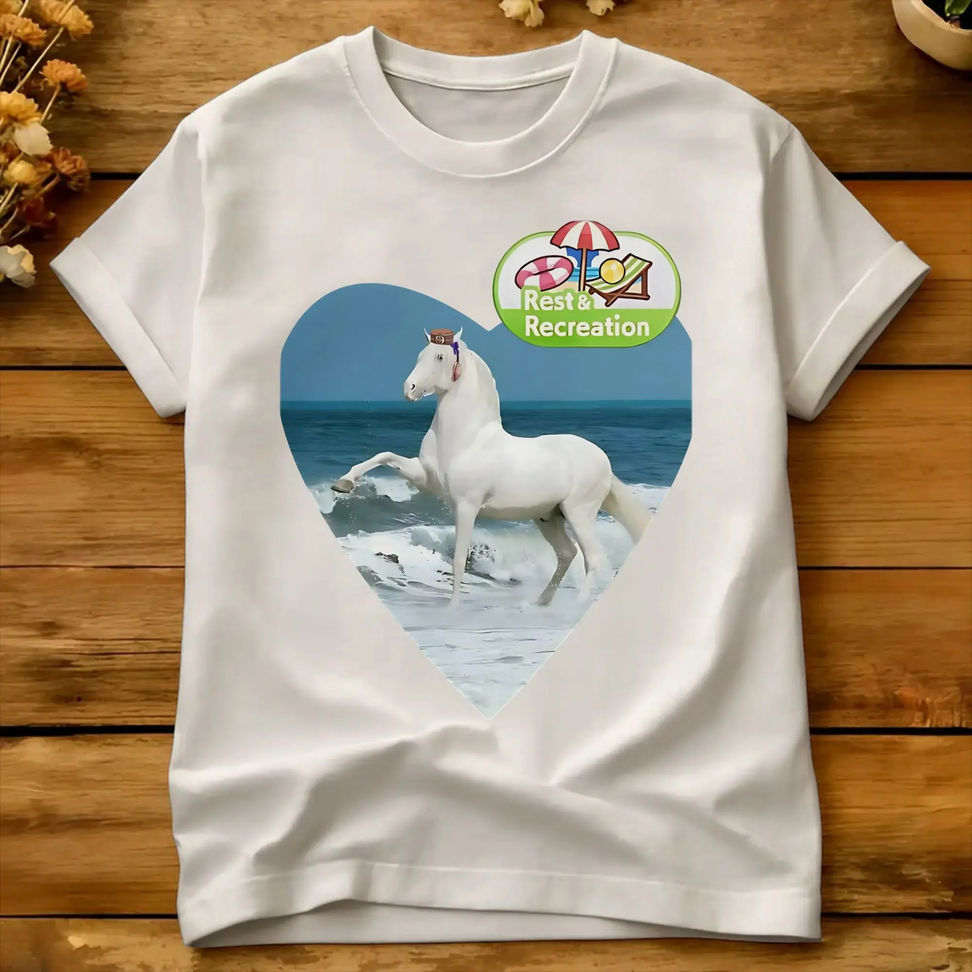 Men Women T Shirt Umamusume Gold Ship Rest And Recreation  T-Shirts Harajuku Uma Musume Summer Tee Shirt Funny Cotton Clothing