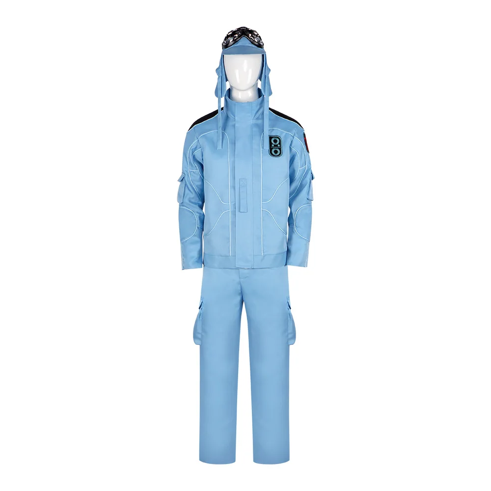 

Movies Mickey7 Barnes Cosplay Costume Science Fiction Film Mickey17 Uniform Set Halloween Carnival Cosplayer Stage Costumes