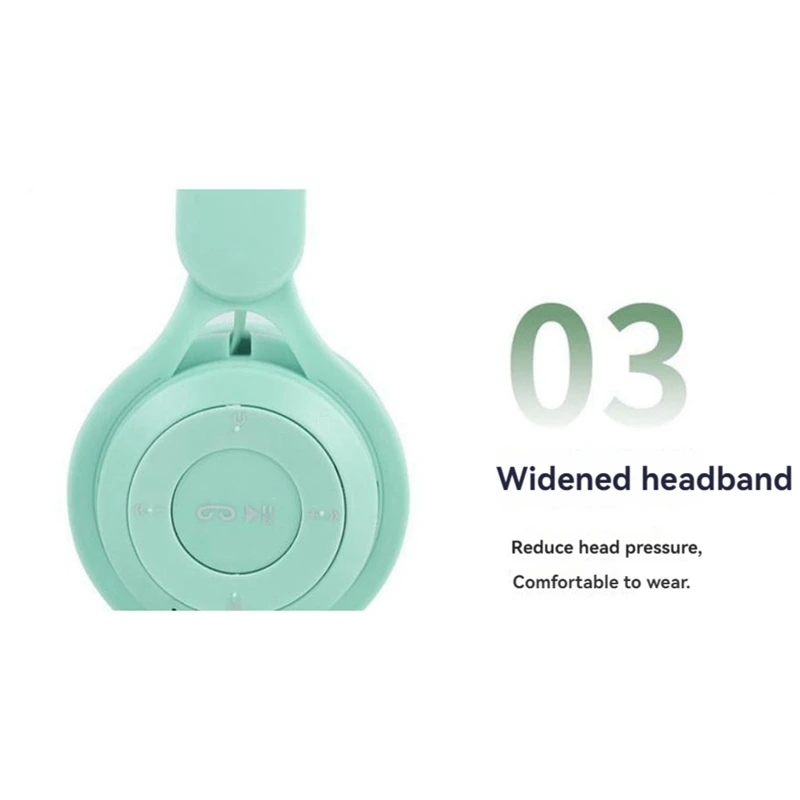 Headband Bluetooth Headset Y08 Wireless Bluetooth Headset Portable Foldable Children Headset