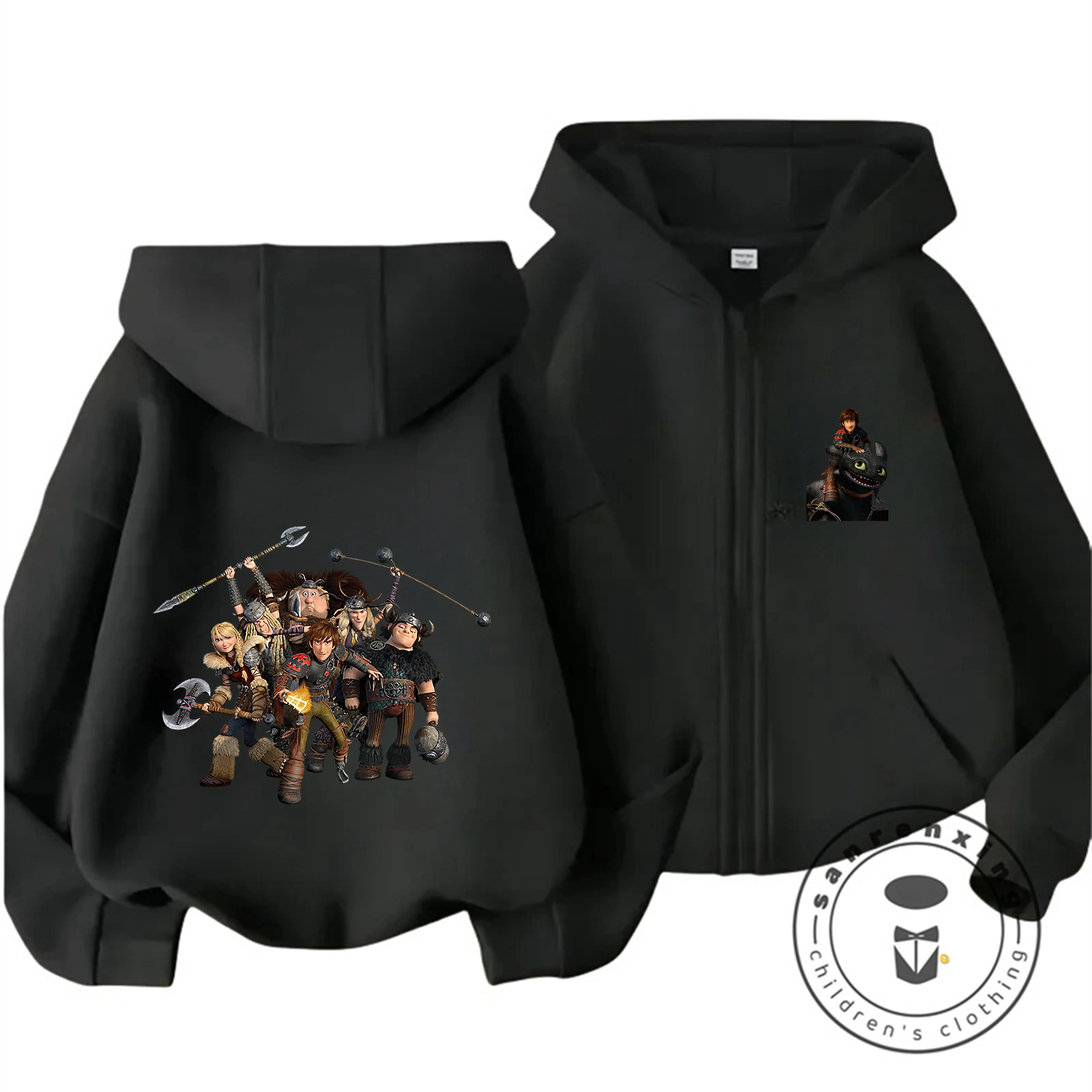 tendencia-quente-da-primavera-estilo-kawaii-como-treinar-seu-dragao-tops-com-capuz-e-ziper-roupas-leves-para-criancas-de-3-a-14-anos