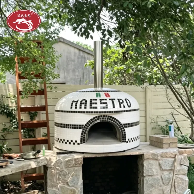 2026CE Portable Commercial Outdoor Pizza Oven China Materials Good Price Wood Pellet Pizza Oven for Restaurant