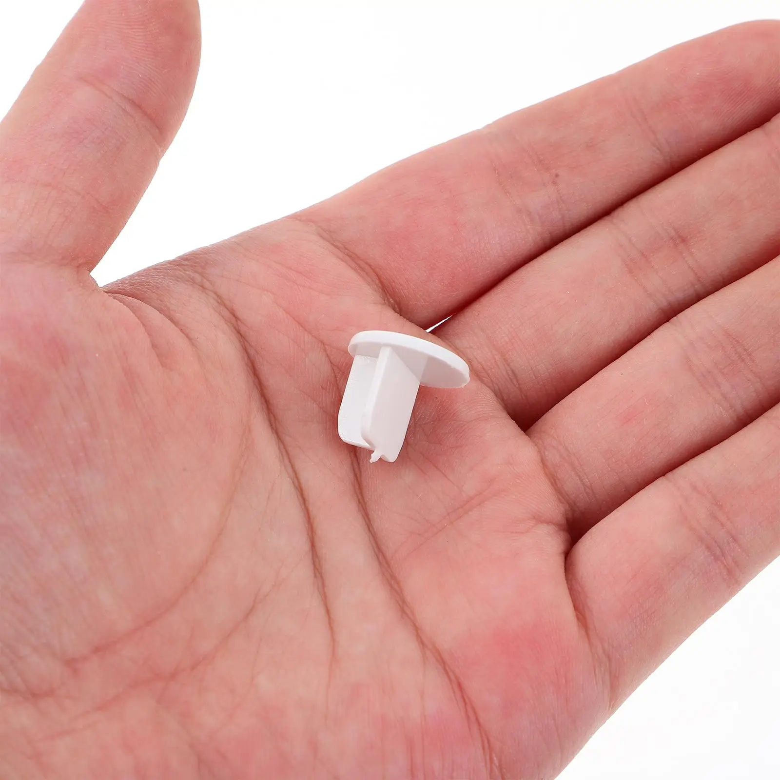 

50pcs Curtain Rod Plugs 15mm Blinds Bottom Rail End Caps Hollow Rod ABS Plastic Decor Accessories Random Color Window