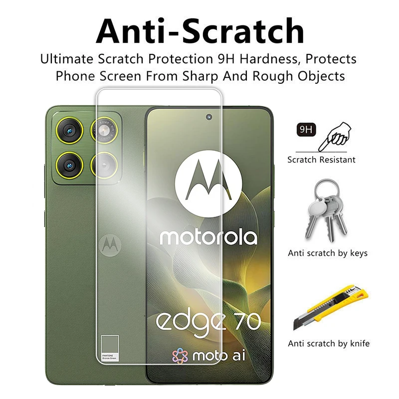 Für Motorola Edge 70 Glas Vollkleber Klar Displayschutzfolie Für Motorola Edge 70 Gehärtetes Glas Für Motorola Edge 70 Objektivfolie – Detail 4