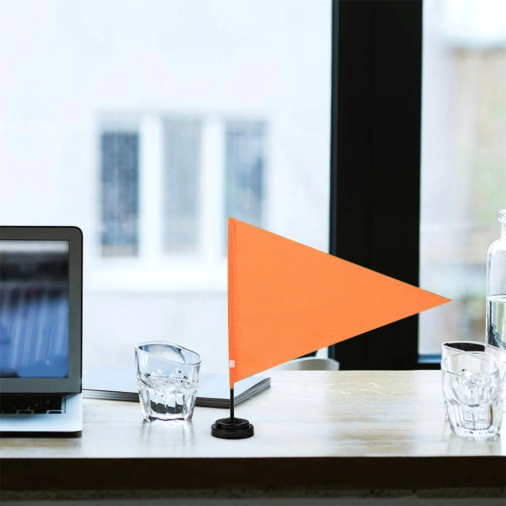 

4pcs Flag Pole Base Sturdy Portable Flag Stand Lightweight Durable Flagpole Holder For Desk Home Office Event Display