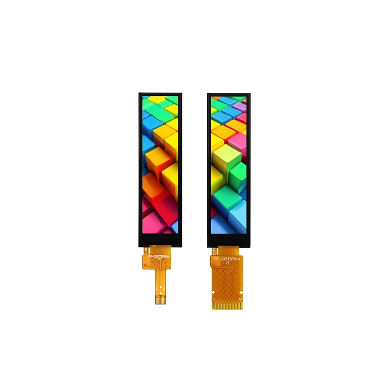 2.25 inch TFT LCD Display Screen 76x284 Resolution Long Strip Screen ST7789 Driver 4-SPI Interface 10Pin/8Pin Plug-in/Welding
