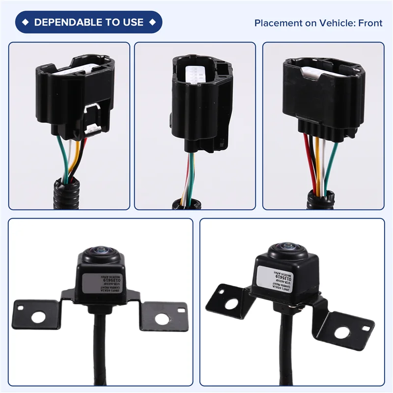 

【Price Drop !!】Parking Assist Camera 284F14GA1A 284F1-4GA1A Front Bumper Grille Front Parking Camera
