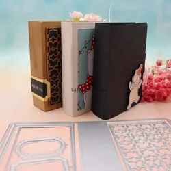 3D Stereo Books Cutting Dies DIY Craft Templates For Scrapbook Greeting Card Making Album Greeting Card 2024 New Arrivals