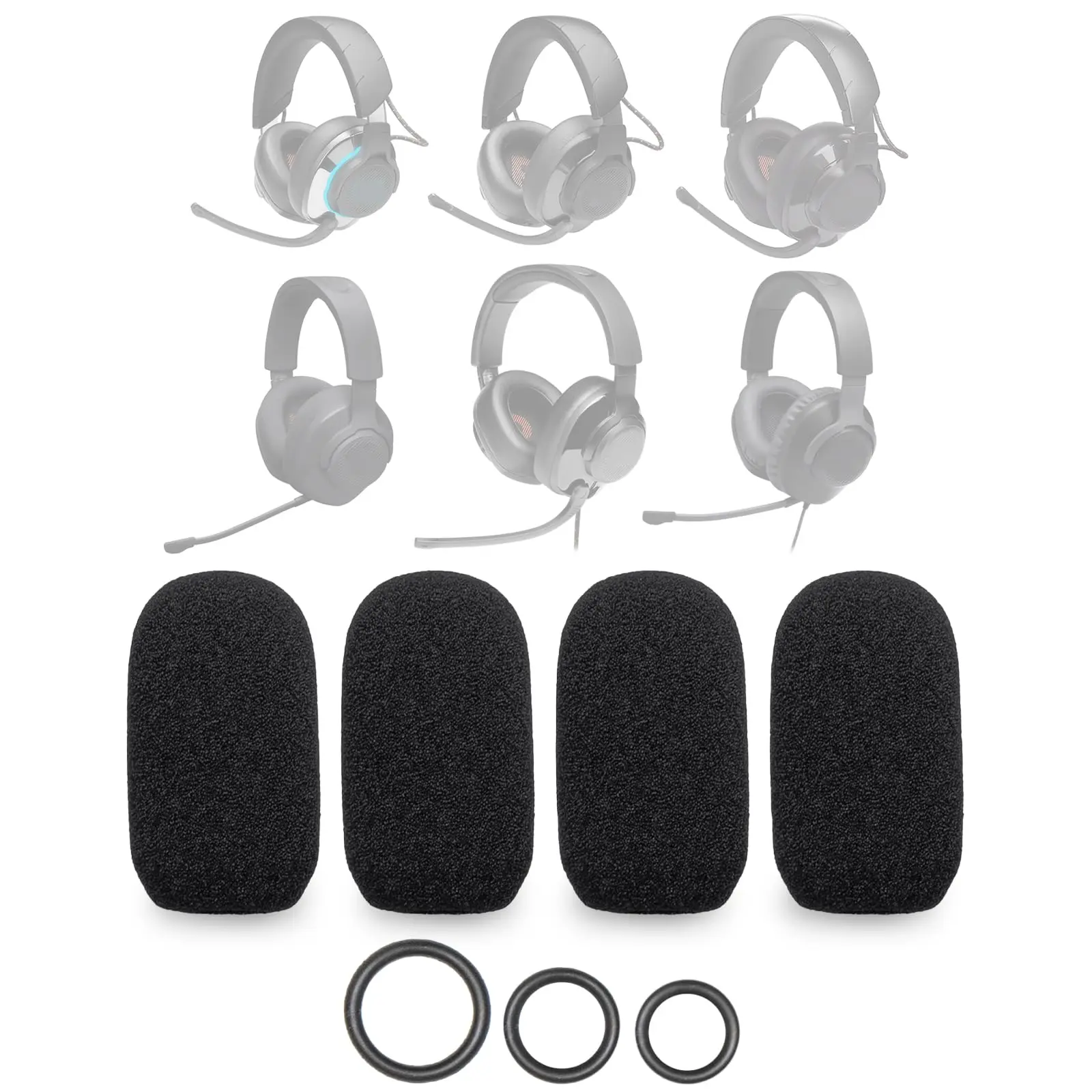 4-Pack Mic Covers P… - image
