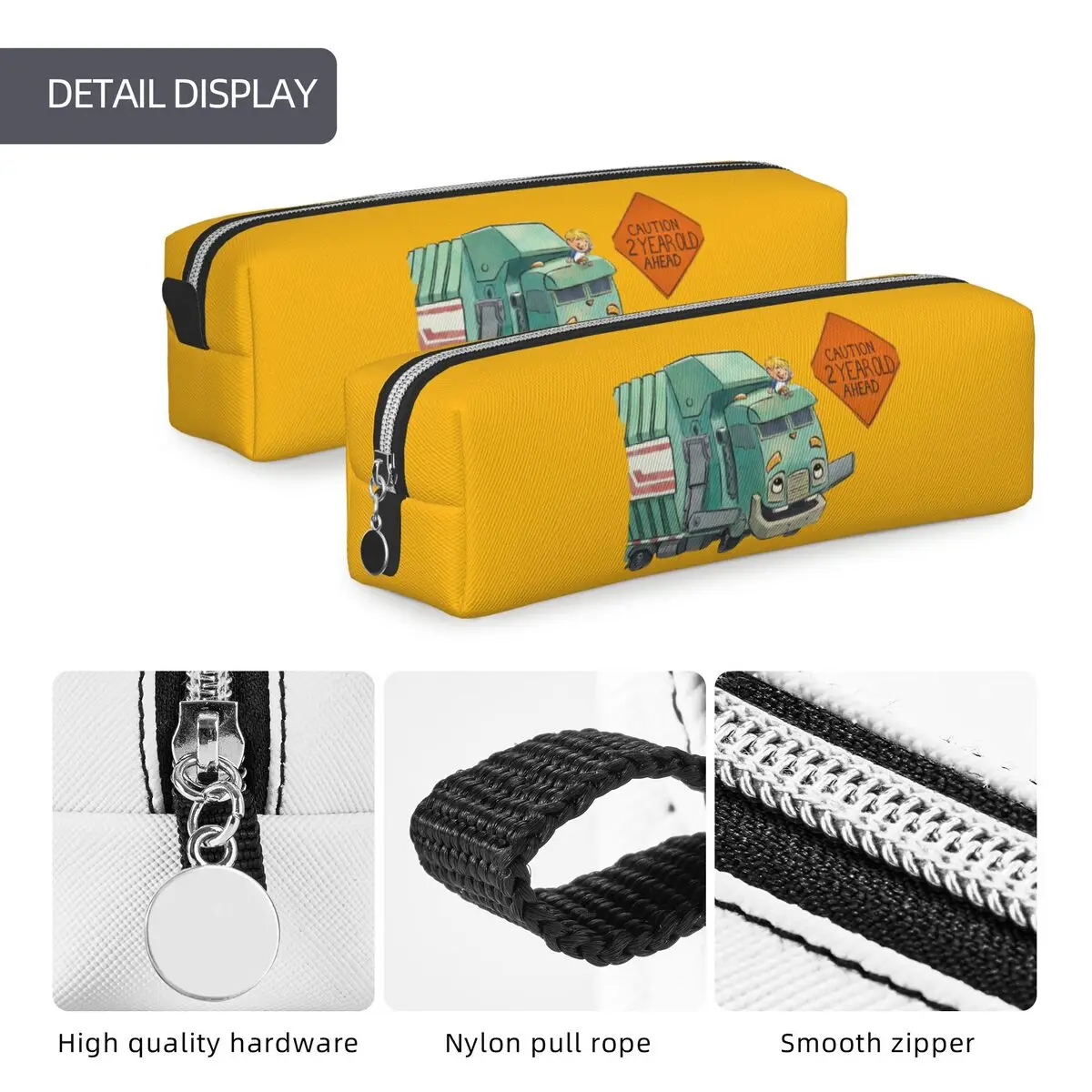 Trash Truck Cartoon Netflix Zaino Vendita calda Ragazzi di grande capacità Ragazze BookBag Borse a tracolla Borsa da scuola per bambini Astuccio