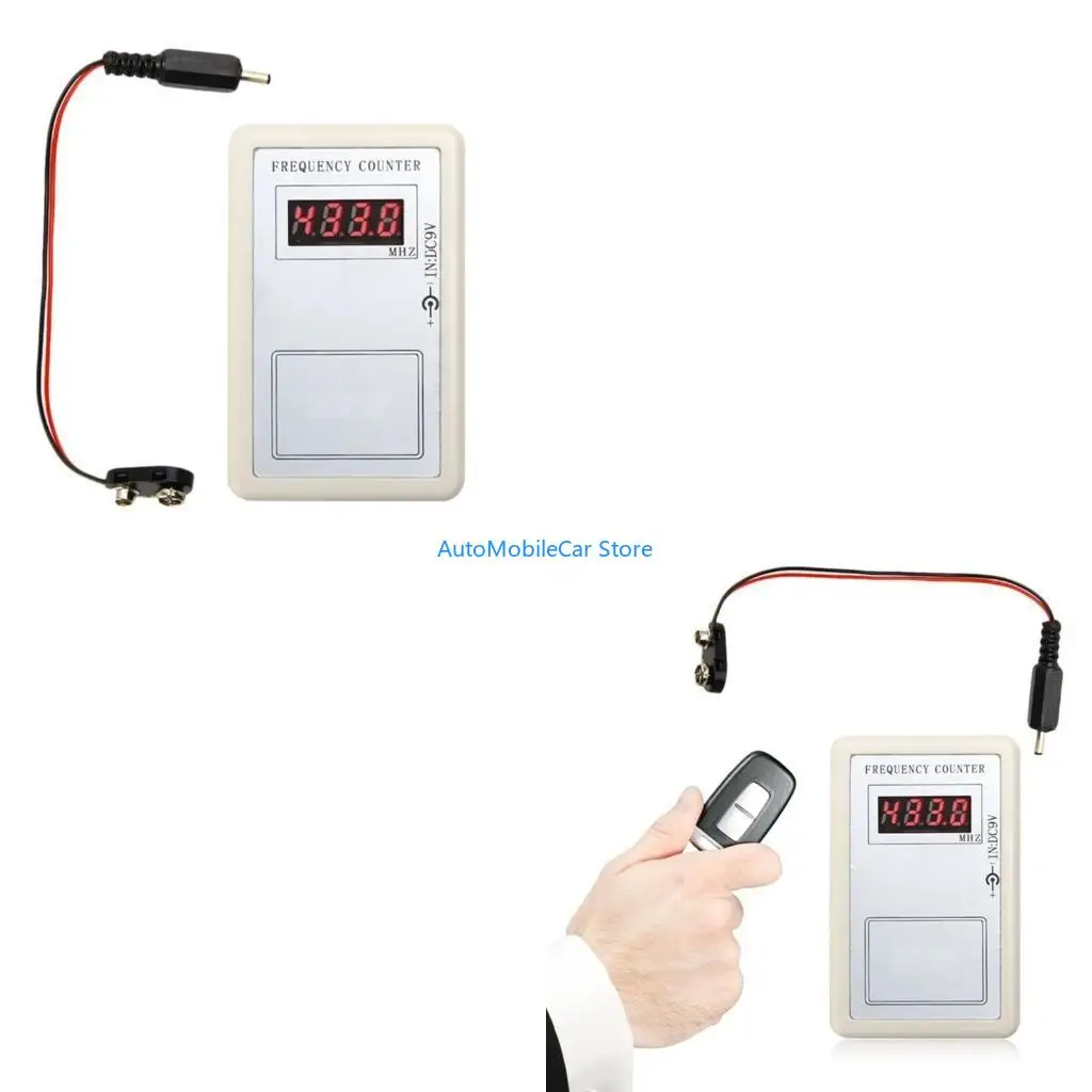 

G8TE Беспроводной дистанционное управление детектором считывателя частоты считывателя счетчика метра -метра инструмент Tester