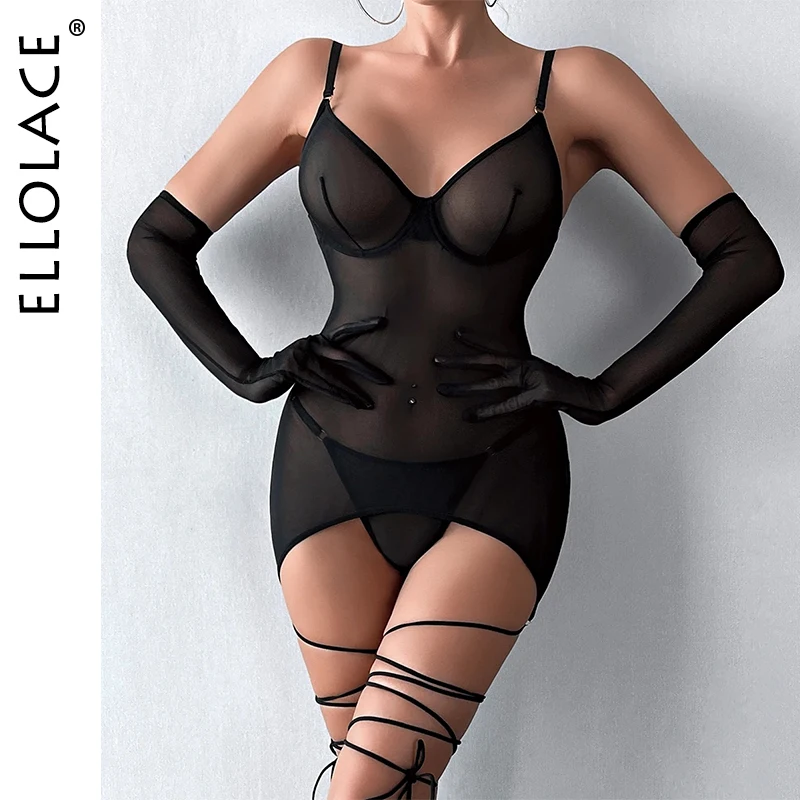 KEOLACE-Robe en Dentelle Transparente pour Fille, Lingerie Sissy, Tulle 7.0, Personnalités Sans Couture, Tenues Sensuelles, Désir Sexuel, Tendance