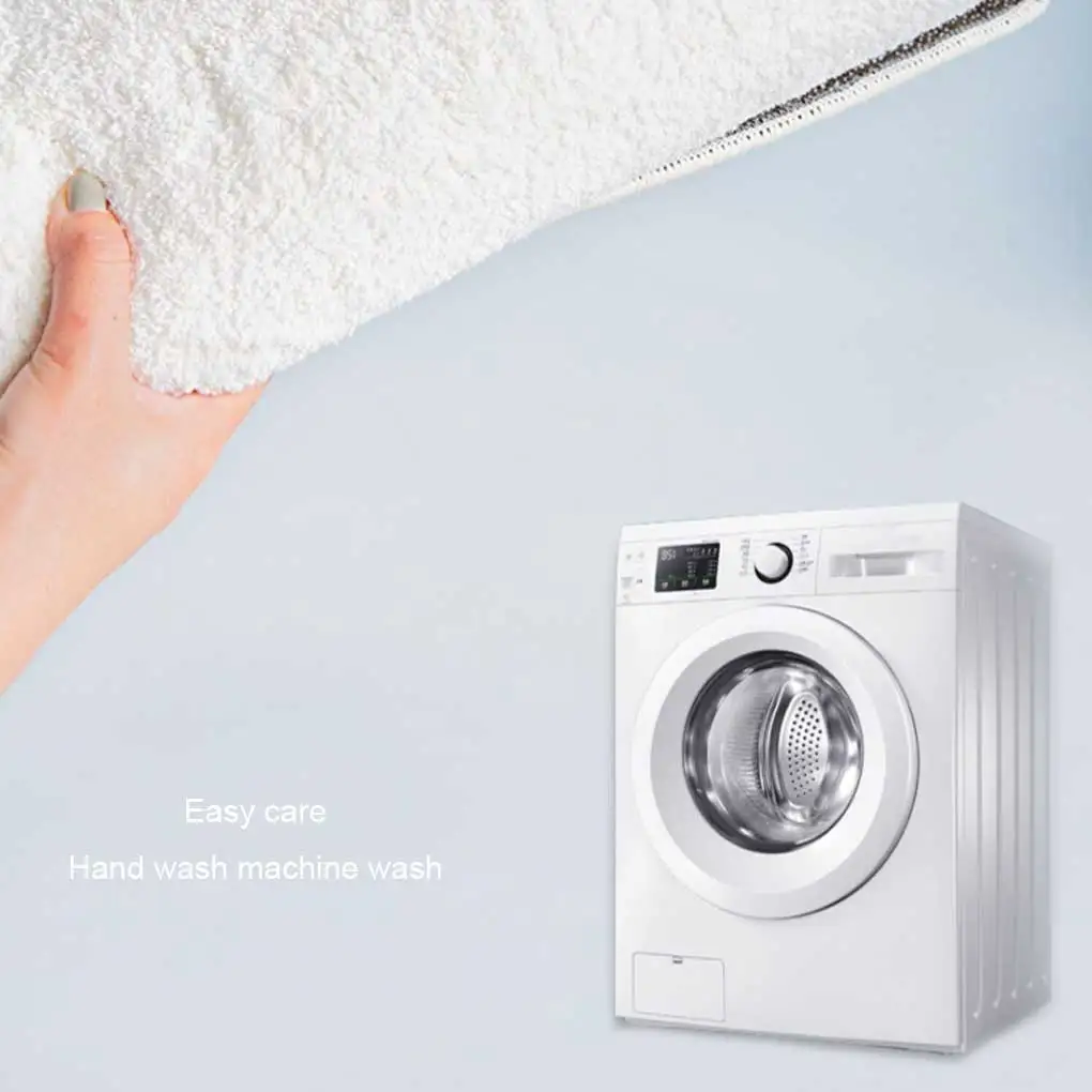 Bedside Rugs Large Irregular Thickened Washable Blanket Comfortable Floor Mat Living Room Camping Bath Door Decorations