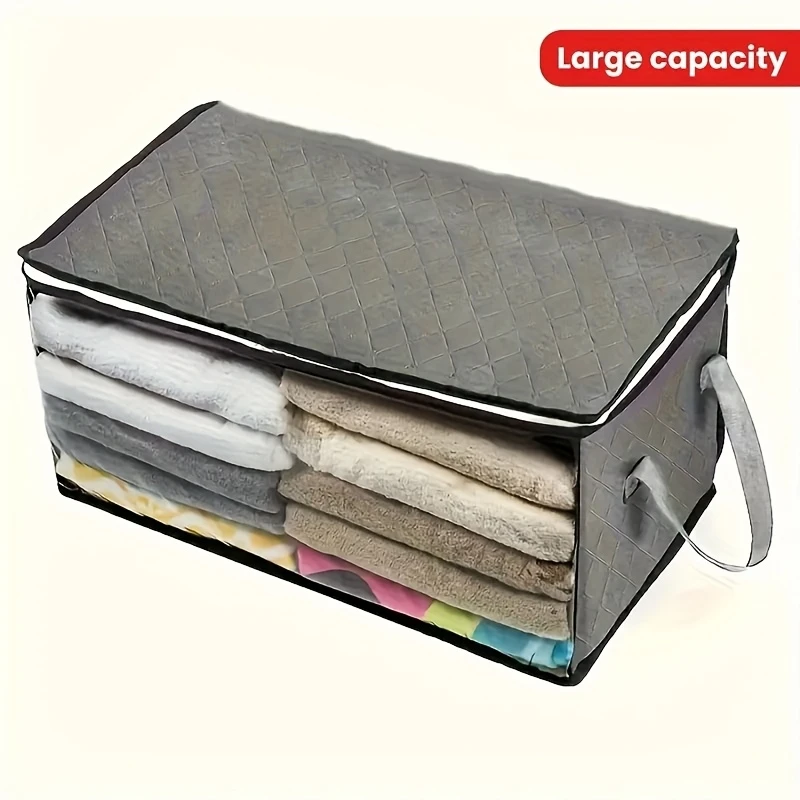 1 PCS Large-capacity Clothing Storage Bag, Foldable Blanket 