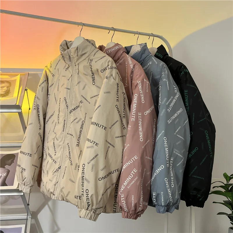 Unisex Winter Coats Parkas Two-sided Outdoor Reversible Windproof Thick Double-Sided Jackets Couple Top Can be Worn Either Way