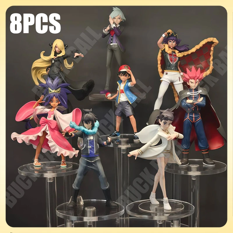 8Pcs Anime Figure A… - image