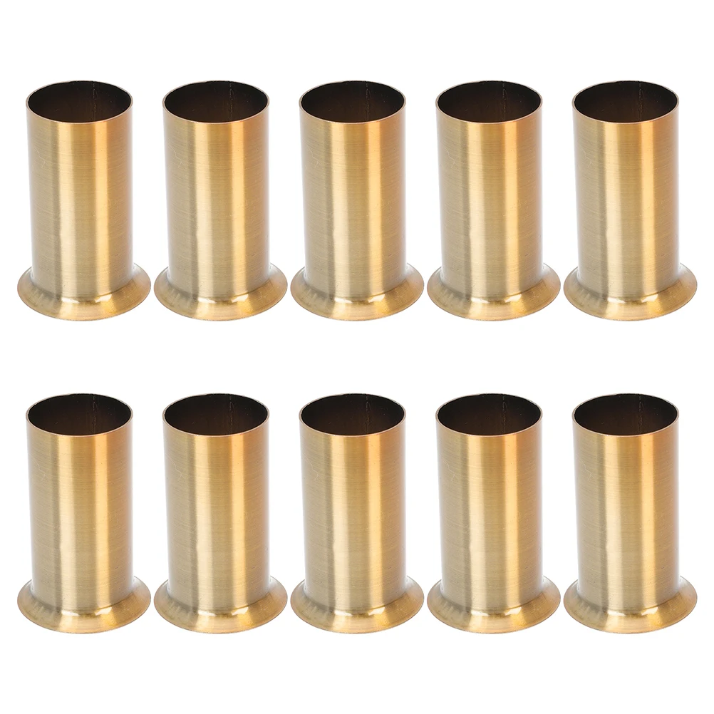 

10pcs Chandelier Casings Base Sleeve Holder Lighting Parts Wrought Iron Durable Home Chandelier Accessories Decor