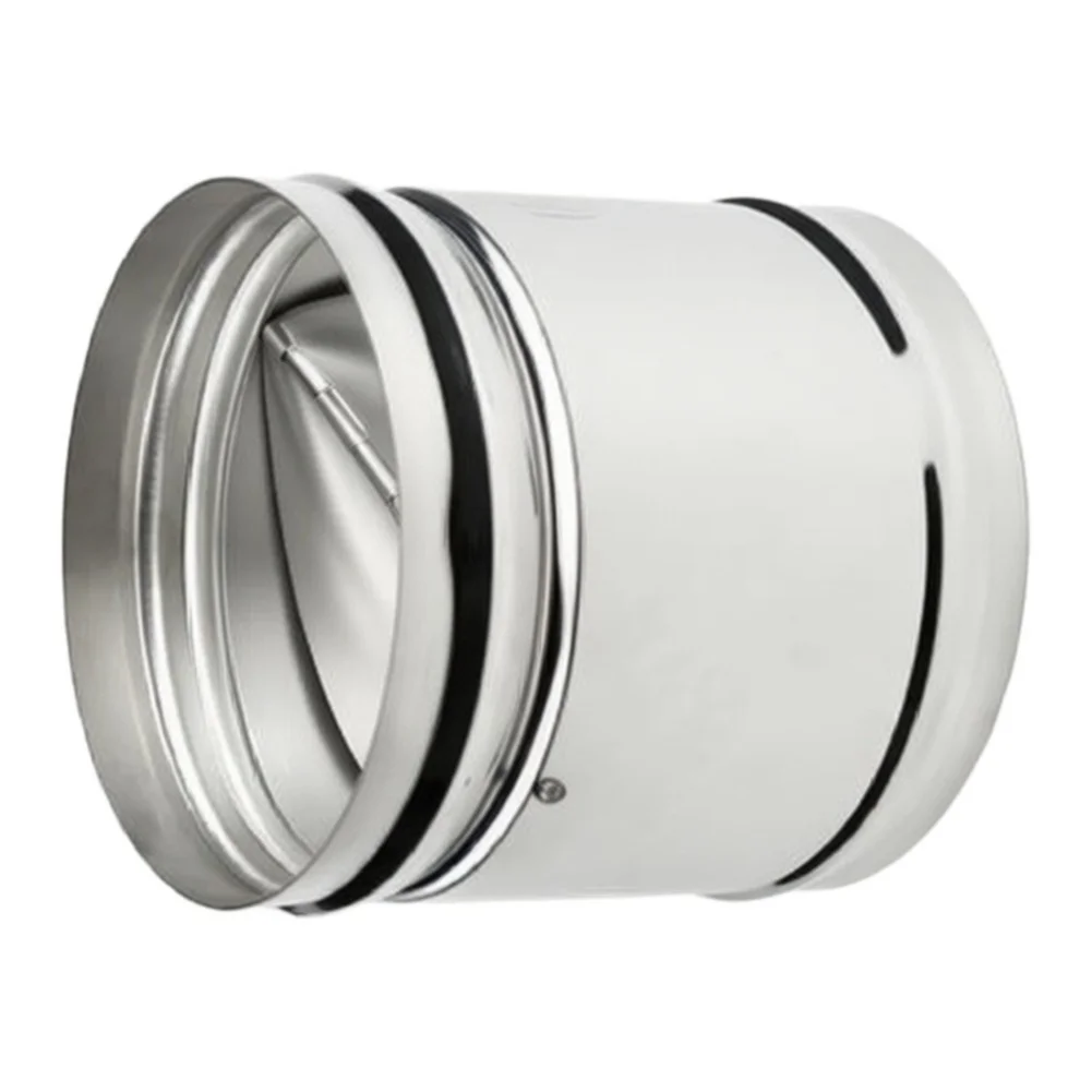 80mm 100mm 125mm Stainless Steel Check Valve for Duct Systems Automatic Way Flow Regulation Ventilation Component