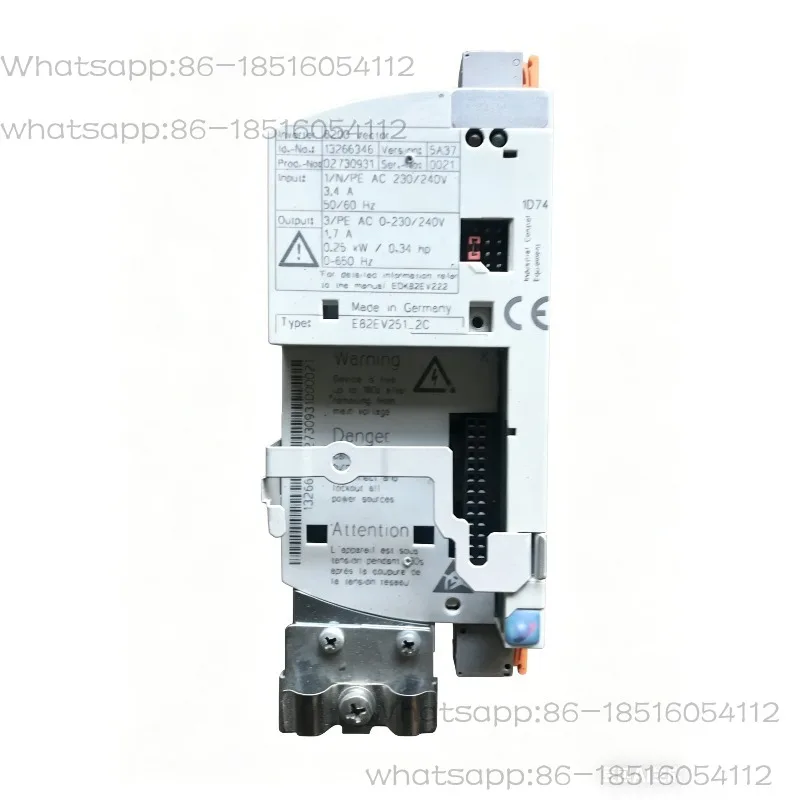 consultation-avant-la-commande-convertisseur-de-frequence-d'occasion-e82ev251k2c-e82ev251_-2c-220v-025kw