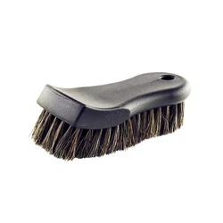 Soft Horsehair Leather Cleaning Brush Genuine Horsehair Detailing Brush Car Interior Detailing Tool for Car Cleaning and Washing