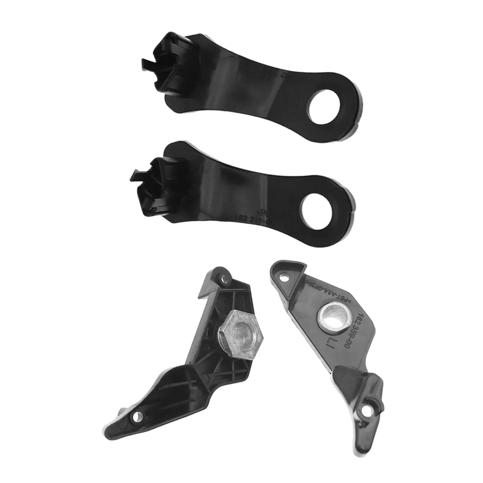 4Pcs Automotive Headlight Repair Kit Bracket Clip 63126942478 Fastener and Clip for BMW 5 Series E60 E61 530i 530Xi 545i