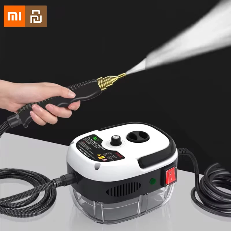 Xiaomi Stoomreiniger 2500W Sterilisatie op hoge temperatuur Keuken Airconditioning Afzuigkap Huishoudelijke auto Stoomreiniger Nieuw