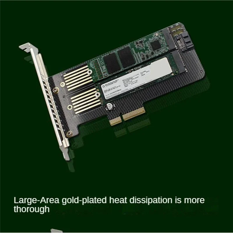 Mkey Bkey PCI Express M. 2 Adapter Card For M. 2 Nvme And NGFF SSD Dual Protocol