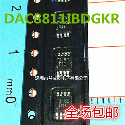 

DAC8811IBDGKR DAC8811IBDGKT DAC8811 MSOP8 10PCS