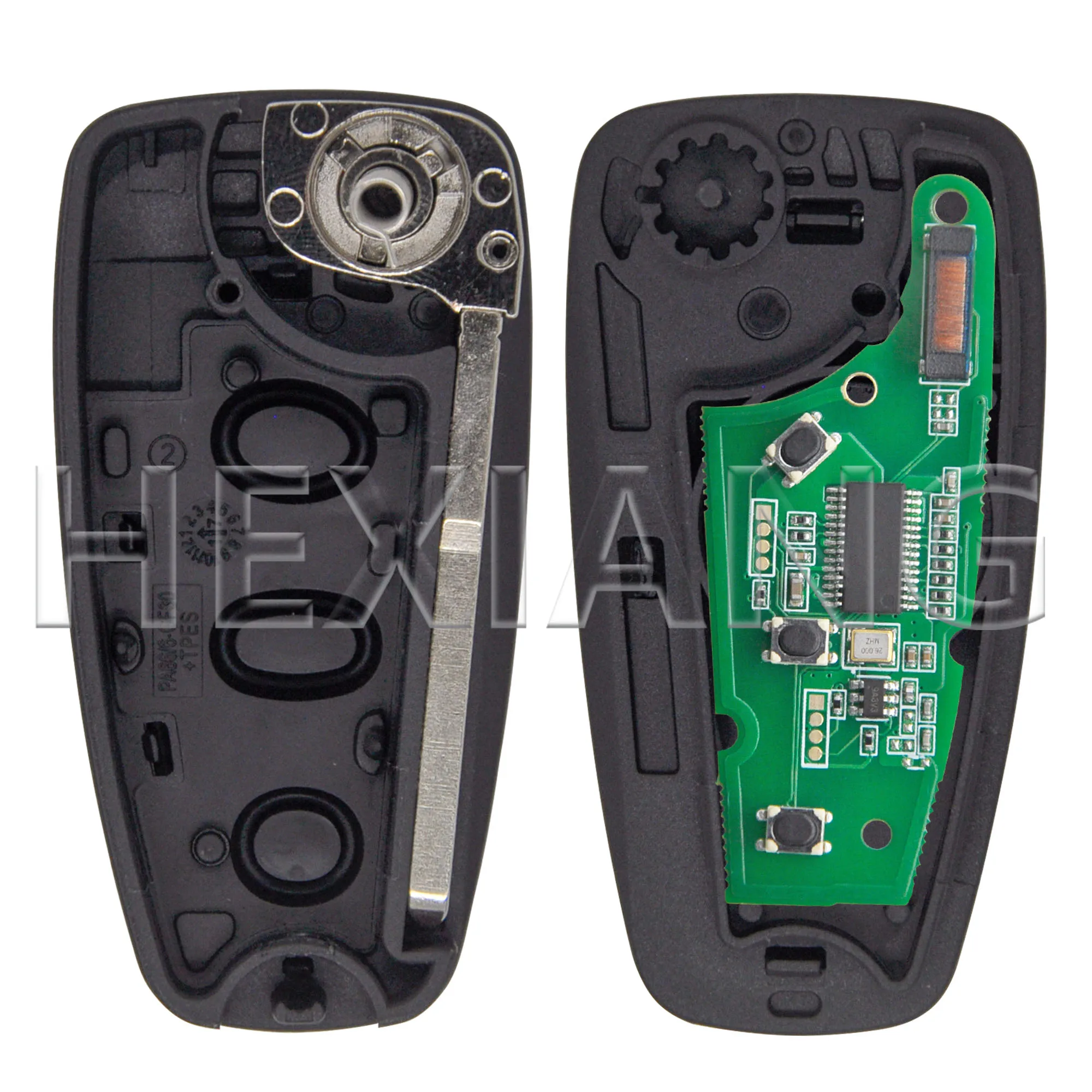 HE ID49 433MHz GK2T-15K601-AB Flip Car Remote Key A2C94379403 For Ford Transit Custom Tourne Transit 2016 2017 2018 2019 2020