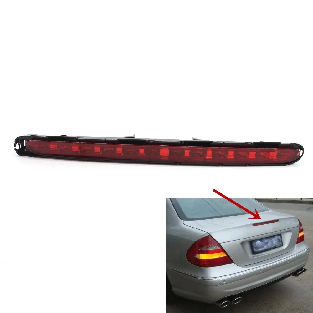 

For Mercedes Benz E-Class W211 2003-2006 LED Rear High Mounted 3rd Tail Brake Light Additional Stop Signal Lamp A2118201556