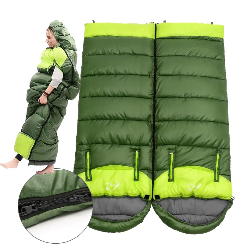 

Camping Sleeping Bag Ultralight Waterproof 4 Season Warm Envelope Backpacking Sleeping Bag for Adults Outdoor Traveling Hiking