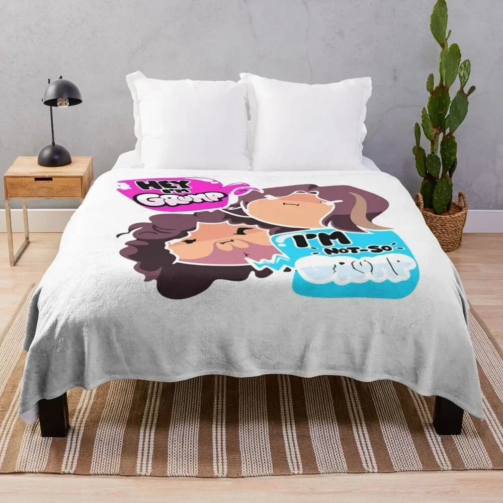 Game Grumps Throw Blanket Air Conditioner Soft Blanket for Office Home