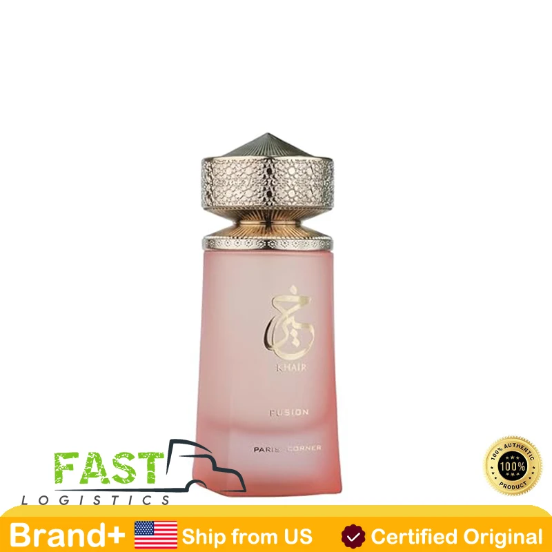 

Paris Corner Khair Fusion Lychee Perfume 3.4 Fl Oz A Lychee Perfume Blending Fruity Notes of Lychee Blackcurrant Women's Perfume