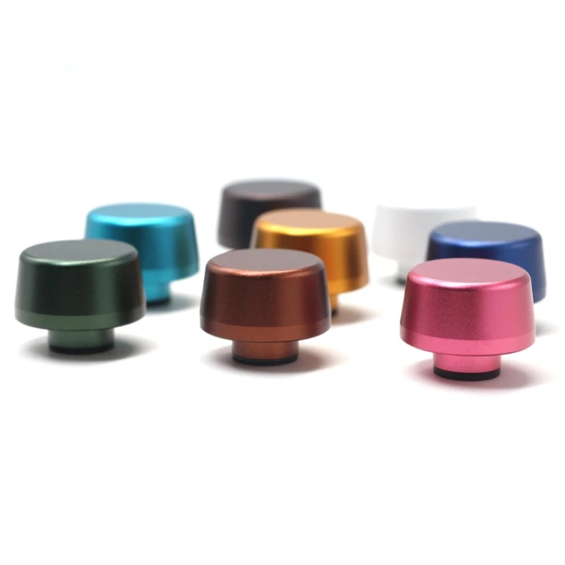 Round Metal Knob For C65 FEKER IK65 Mechanical Keyboard Metal Knob Precise Control and Brightness Control Easy Installs