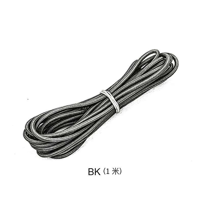 1 Meter 3mm Diameter Heavy-Duty Shock Cord Matte Elastic String Replacement for Tactical DIY Gear