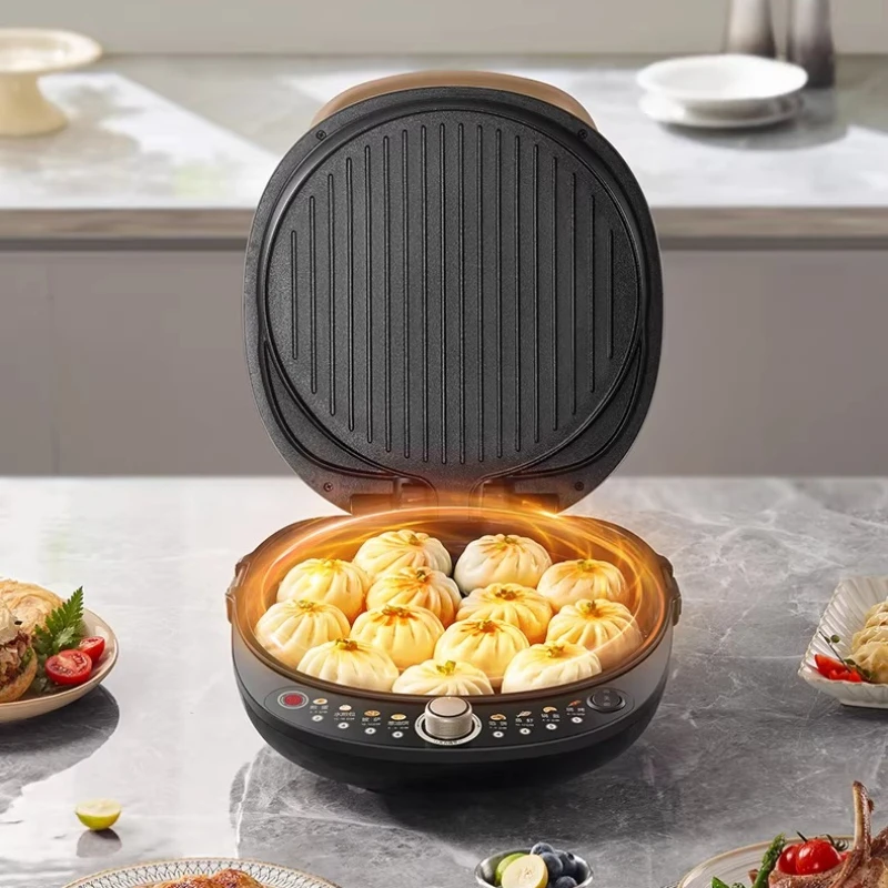 Household Electric Baking Pan Double-Sided Heating Integrated Pancake & Roasting Pot Small Deepened Large Size For Home