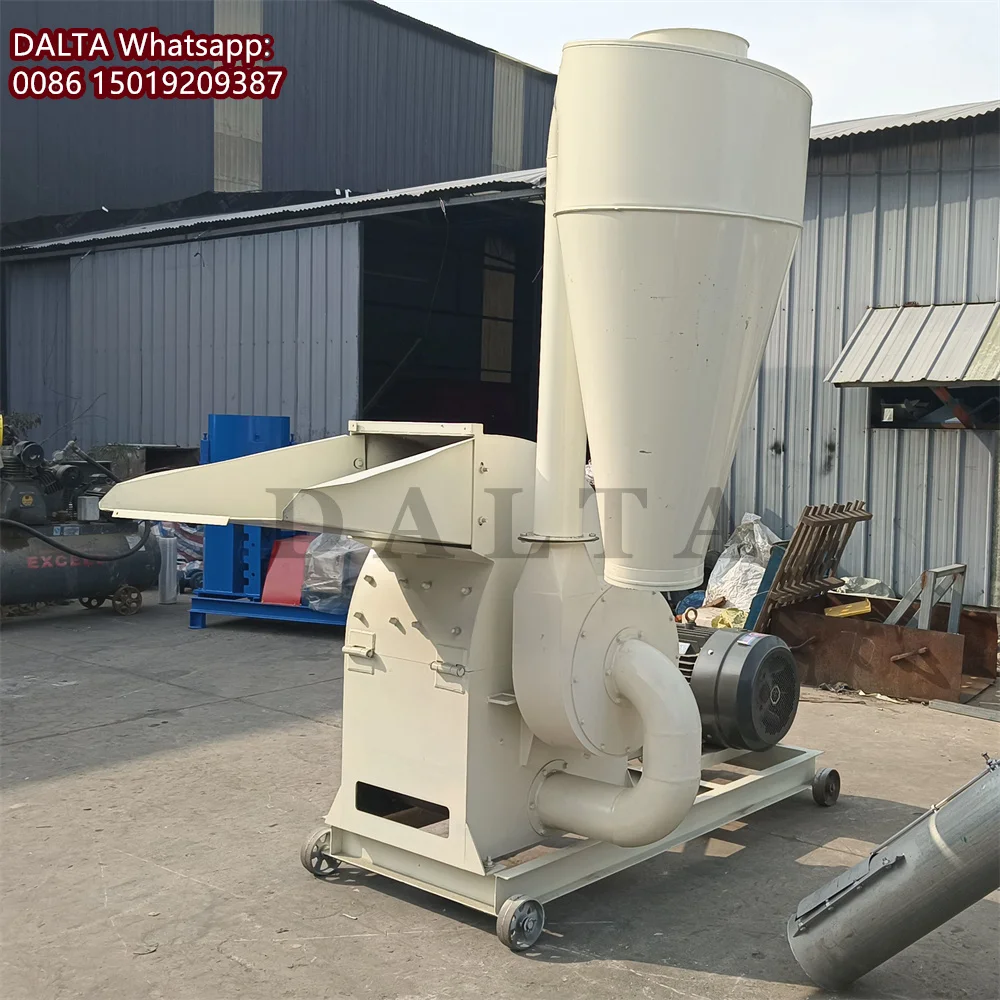 Corn Rice Husk Grinder Hammer Mill Machine  Animal Fodder Grainder Pig Feed Crusher Machine Straw Grass Feed Processing Machine