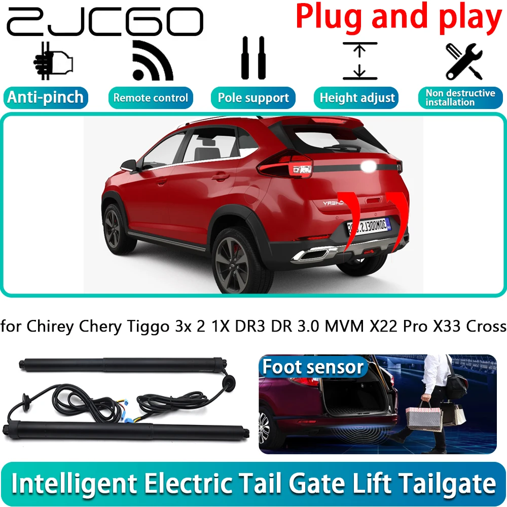 

for Chirey Chery Tiggo 3x 2 1X DR3 DR 3.0 MVM X22 Pro X33 Cross OEM Powered Tailgate Power Liftgate Automatic Tailgate System