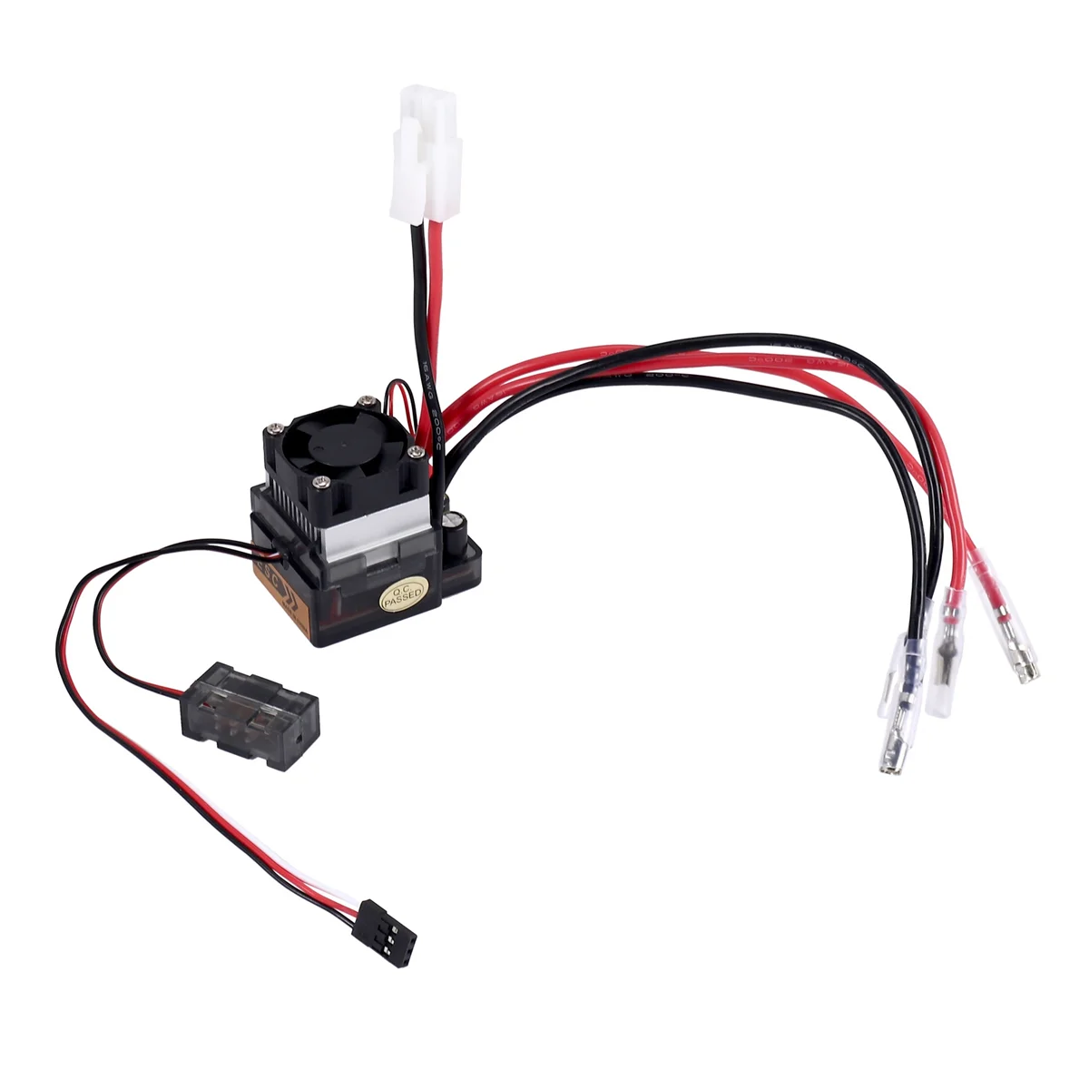 Controlador de velocidad ESC cepillado bidireccional para coche, camión y barco RC, 320A, 7,2 V-16V