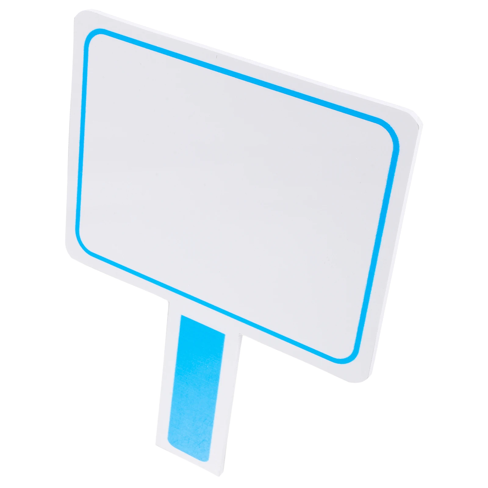 

Double Sided Handheld Dry Erase Board Rewritable PVC Whiteboard for Classroom Voting Teaching Game Props Student Portable