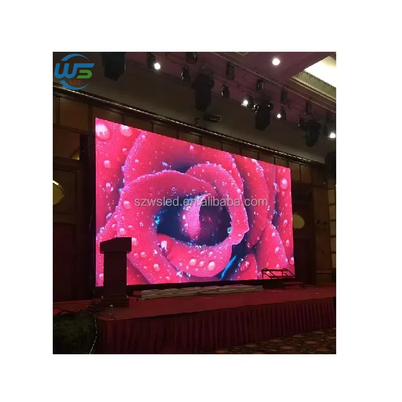 Indoor Advertising LED Display Full Color LED Video Wall for Shopping Mall Retail Store Commercial Promotion