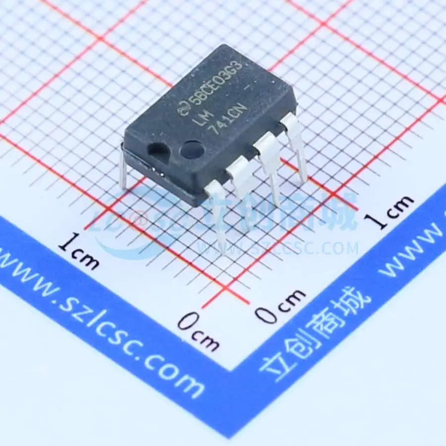 

Rsh (20Pcs) Brand New Original Genuine Lm741Cn/Nopb Lm741Cn Direct Plug Pdip-8 Operational Amplifier Chip