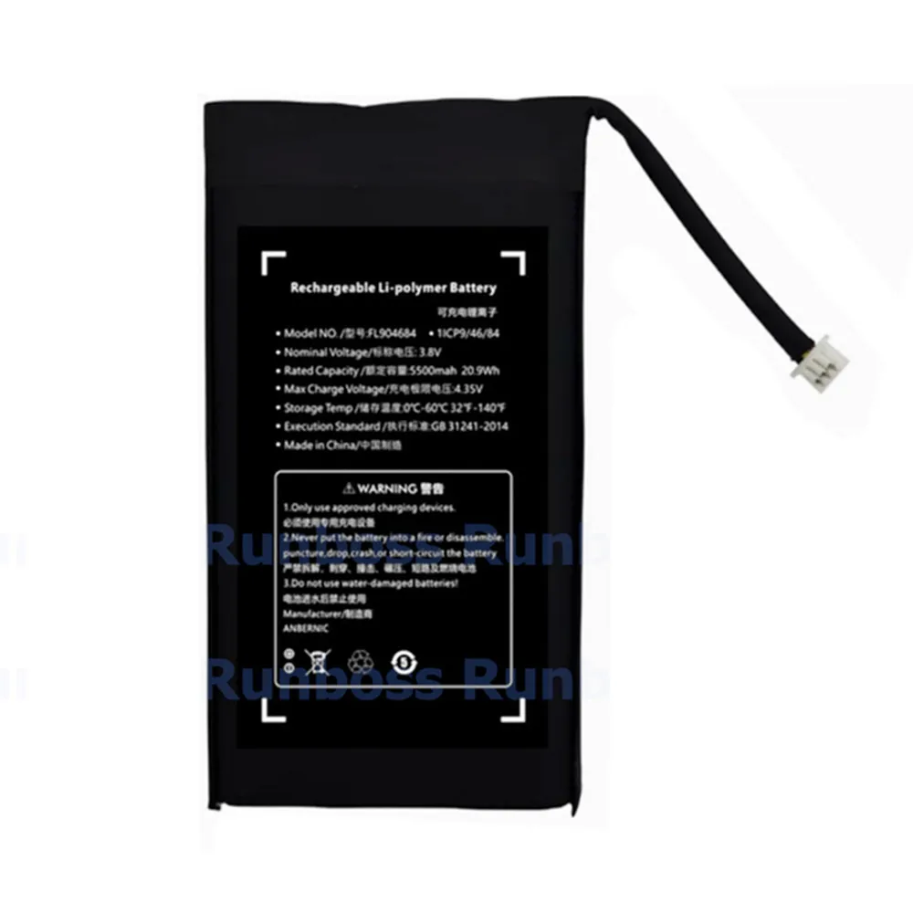 Original 5200mAh Battery For Anbernic RG405V RG406V Game Machine Open Source Handheld Gaming Console Handheld FL904684 904684