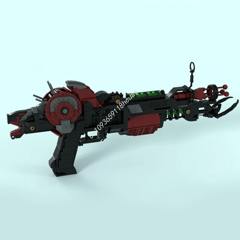 835 pièces MOC Ray Gun Mark 2 modèle blocs de construction Architecture assembler des cadeaux de noël bricolage jouets idée créative brique enfants anniversaire