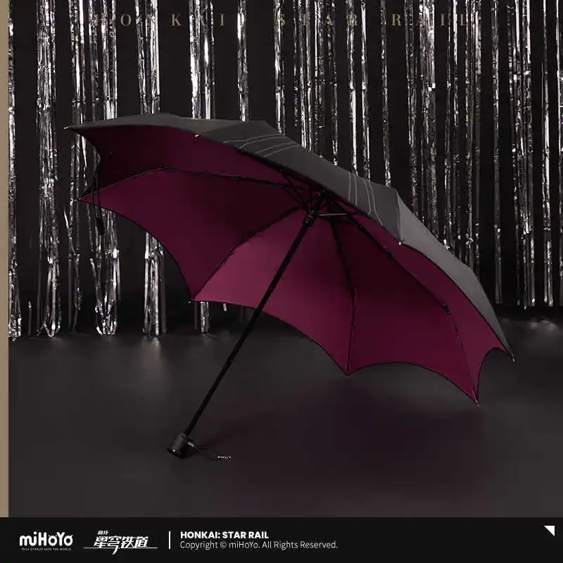 Game Kafka Umbrella MiHoYo Official Original Honkai Star Rail Kafka Theme Impression Series Folding Umbrella Doujin Cosplay Gift